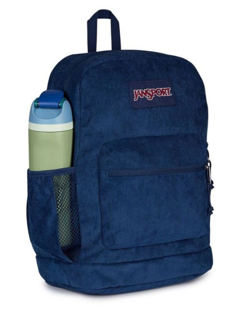 JanSport - Cross Town Plus Remix 17" Backpack -  Navy Blue, laptop case - Picture 4 of 11